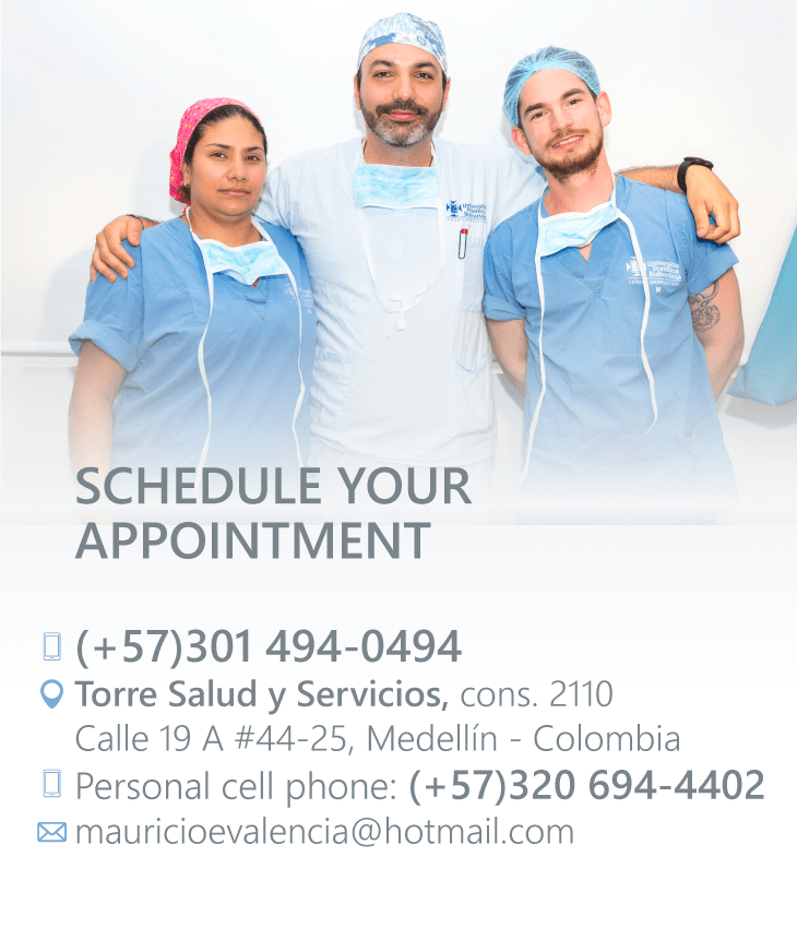 Doctor Mauricio Valencia Laparoscopy obesity Colombia